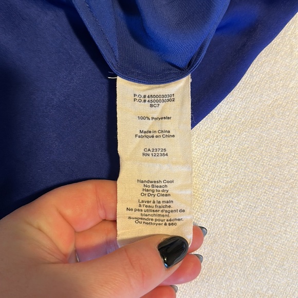 Aritzia Blue Skirt - Picture 4 of 4